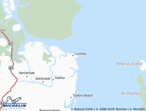 MICHELIN Lucinda map - ViaMichelin