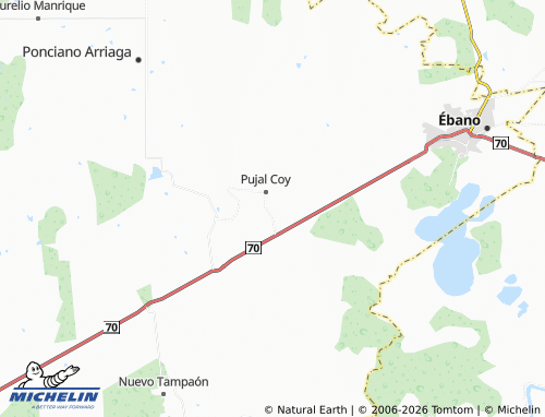 Mappa MICHELIN Graciano Sánchez - ViaMichelin