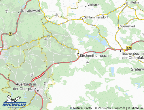 MICHELIN-Landkarte Görglas - ViaMichelin