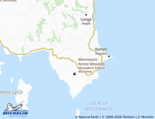 MICHELIN Chrysokellaria map - ViaMichelin
