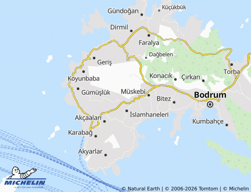 Carte MICHELIN Gürece - ViaMichelin