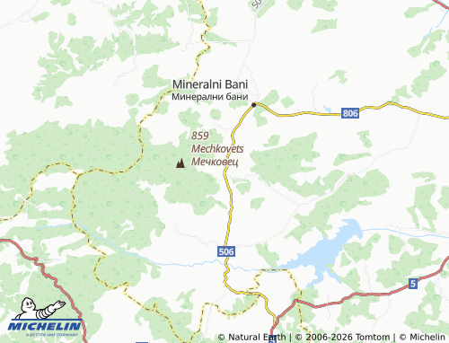 Mappa MICHELIN Spahievo - ViaMichelin