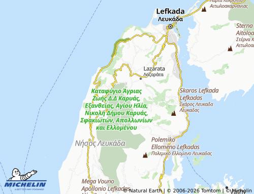Mapa MICHELIN Karya - ViaMichelin