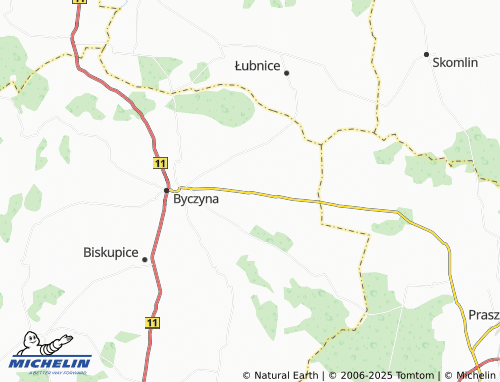 MICHELIN Roszkowice map - ViaMichelin