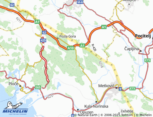 MICHELIN-Landkarte Nova Sela - ViaMichelin