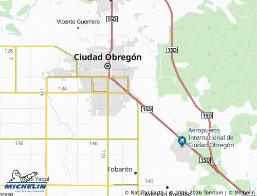 Mapa MICHELIN Las Misiones - ViaMichelin