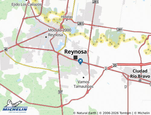 Mappa MICHELIN Reynosa - ViaMichelin