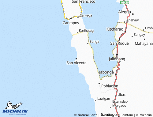 MICHELIN San Vicente map - ViaMichelin