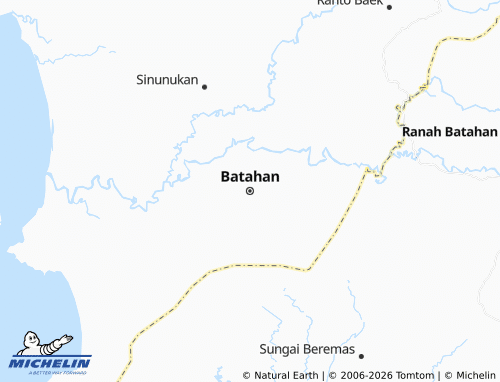 MICHELIN Batahan map - ViaMichelin