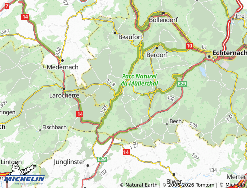 MICHELIN-Landkarte Breidweiler - ViaMichelin