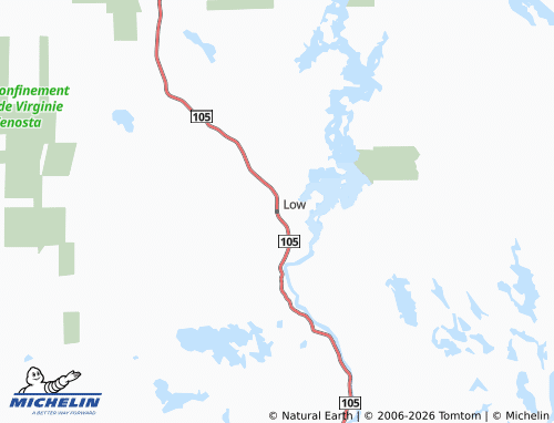 MICHELIN Low map - ViaMichelin
