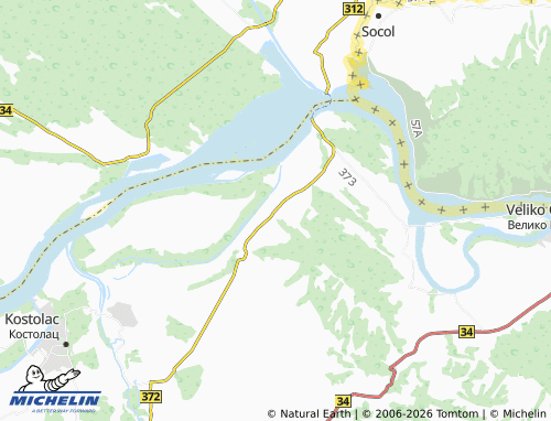 Mapa MICHELIN Rečica - ViaMichelin