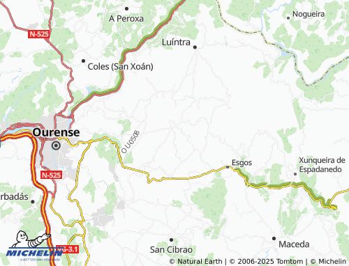 MICHELIN-Landkarte Castro de Covas - ViaMichelin