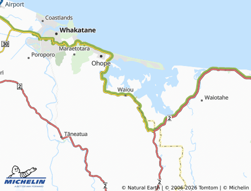 Mapa MICHELIN Waiou - ViaMichelin