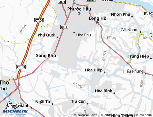 Mapa MICHELIN Phú Lộc - ViaMichelin