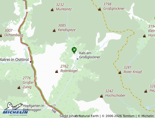 Mapa MICHELIN Kals am Großglockner - ViaMichelin