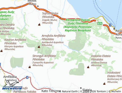 Carte MICHELIN Regkini - ViaMichelin