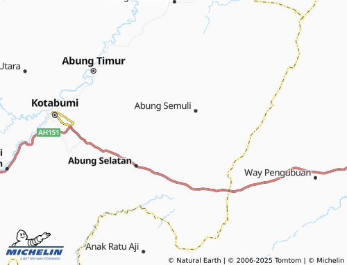 MICHELIN Sukamaju map - ViaMichelin