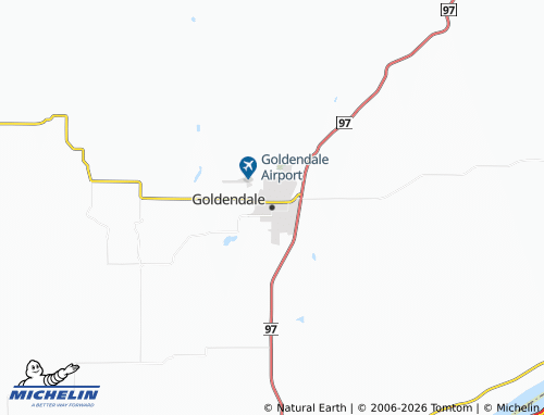 Mapa MICHELIN Goldendale - ViaMichelin