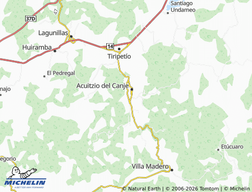 Mapa MICHELIN Ricardo Flores Magón - ViaMichelin
