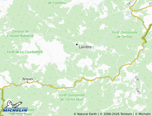 Mappa MICHELIN Montjoi - ViaMichelin