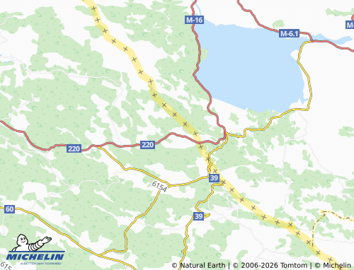 MICHELIN Kamensko map - ViaMichelin