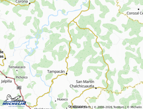 MICHELIN Los Cues map - ViaMichelin