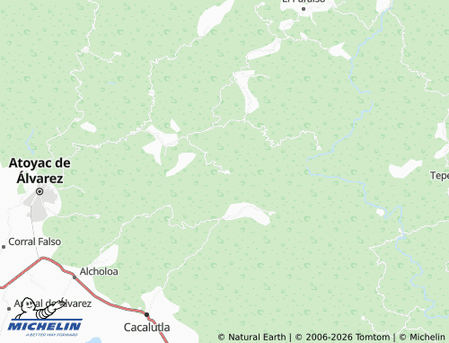 MICHELIN El Cucuyachi map - ViaMichelin