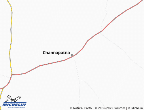 MICHELIN Channapatna map - ViaMichelin