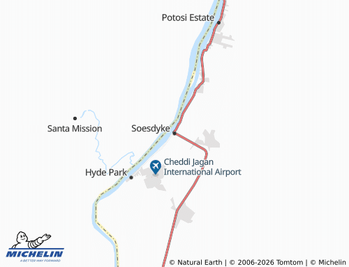MICHELIN Soesdyke map - ViaMichelin