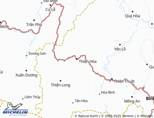 MICHELIN Thiện Hòa map - ViaMichelin