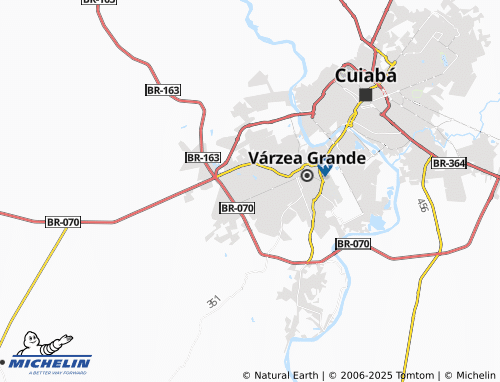 MICHELIN Marajoara map - ViaMichelin