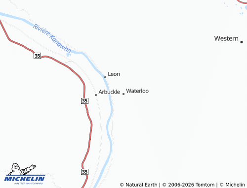 Mapa MICHELIN Waterloo - ViaMichelin