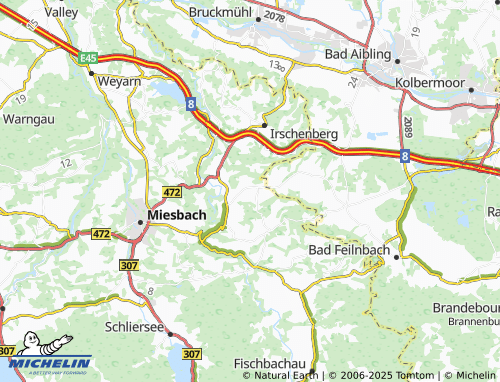 MICHELIN Eyrain map - ViaMichelin