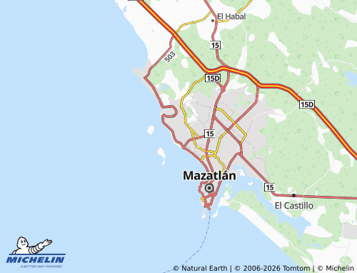 MICHELIN Rincón Colonial map - ViaMichelin
