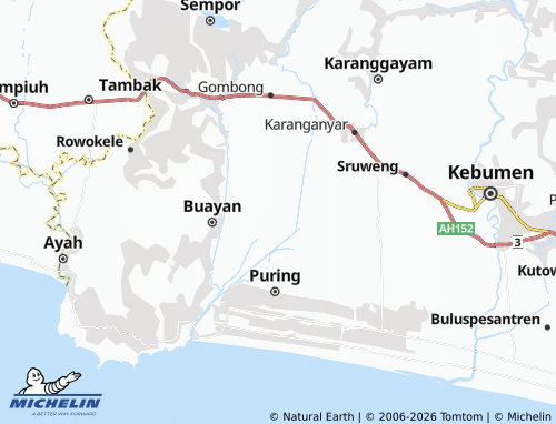 Mapa MICHELIN Purwodadi - ViaMichelin
