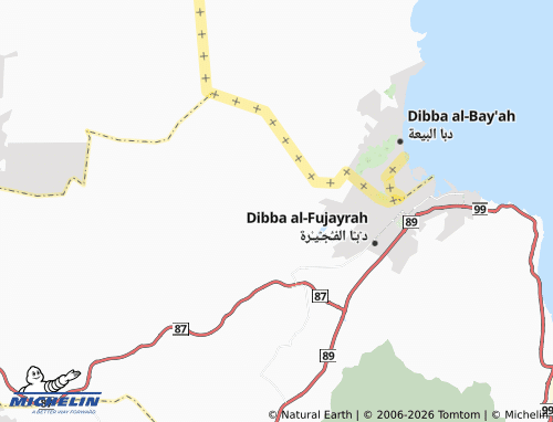 Mapa MICHELIN Dhanha - ViaMichelin