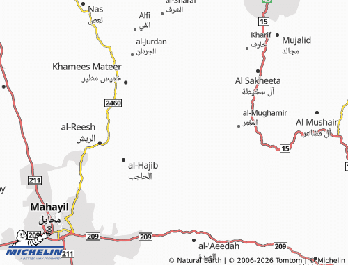 MICHELIN-Landkarte al-Makthr - ViaMichelin
