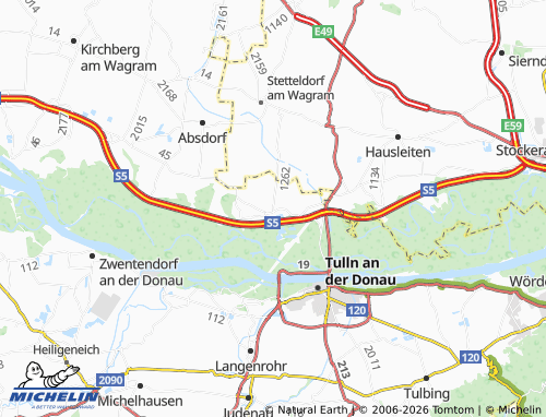 MICHELIN Neuaigen map - ViaMichelin