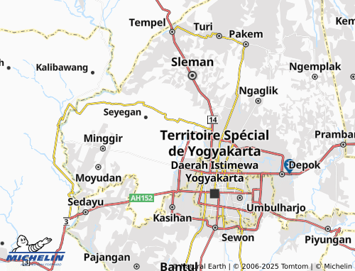 MICHELIN-Landkarte Tirtoadi - ViaMichelin