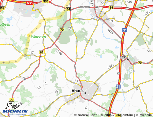 MICHELIN Graes map - ViaMichelin