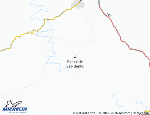 Mapa MICHELIN Pinhal de São Bento - ViaMichelin