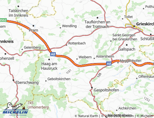 Mappa MICHELIN Weibern - ViaMichelin