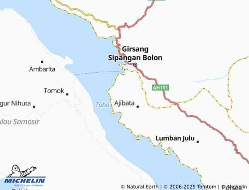 MICHELIN Motung map - ViaMichelin