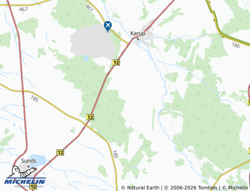 MICHELIN Agerskov map - ViaMichelin