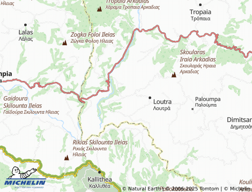 Carte MICHELIN Liodora - ViaMichelin