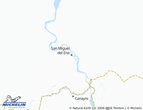Mapa MICHELIN San Miguel del Ene - ViaMichelin