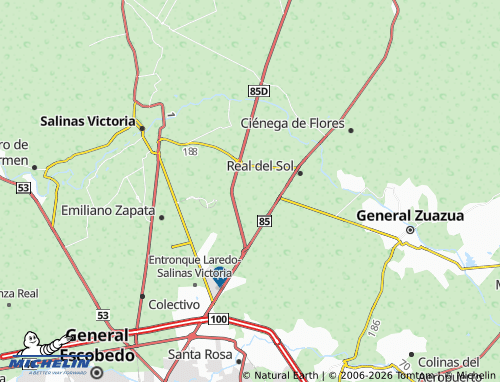 Mappa MICHELIN Villas Campestres - ViaMichelin