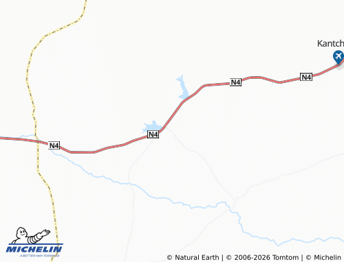 Mappa MICHELIN Nalougou - ViaMichelin