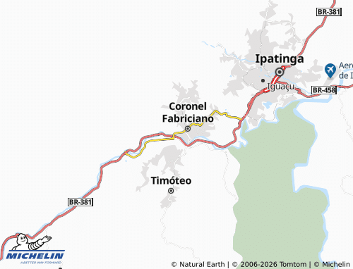 Mapa MICHELIN Todos os Santos - ViaMichelin